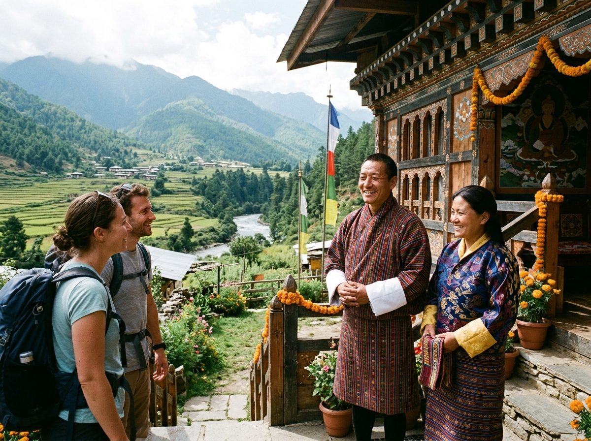 Bhutanese Hospitality Local Welcome